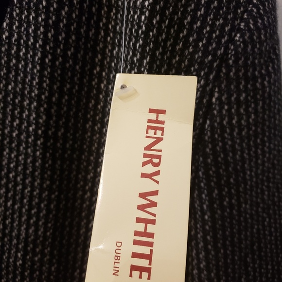 VINTAGE HENRY WHITE DUBLIN 100% Wool Blazer - Picture 6 of 7